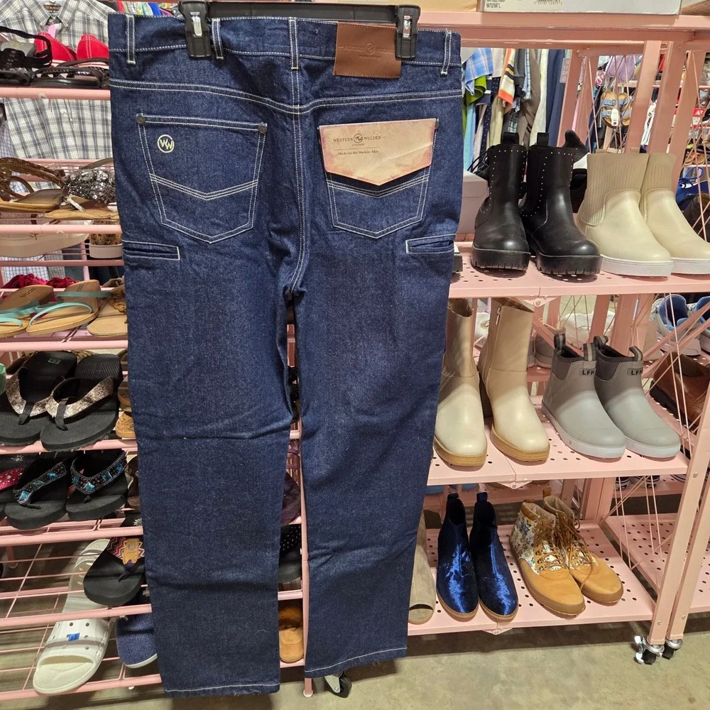 Western Welder Outfitting Straight Leg Workwear Men's Jeans Size 36x32 NWT